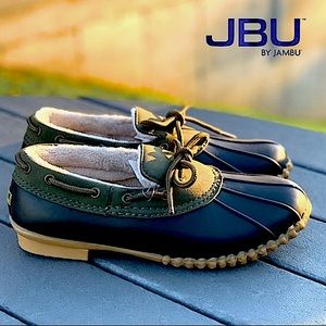 JBU By Jambu Gwen Waterproof Hunter Army Green Vegan Sherpa Lined Duck Shoes